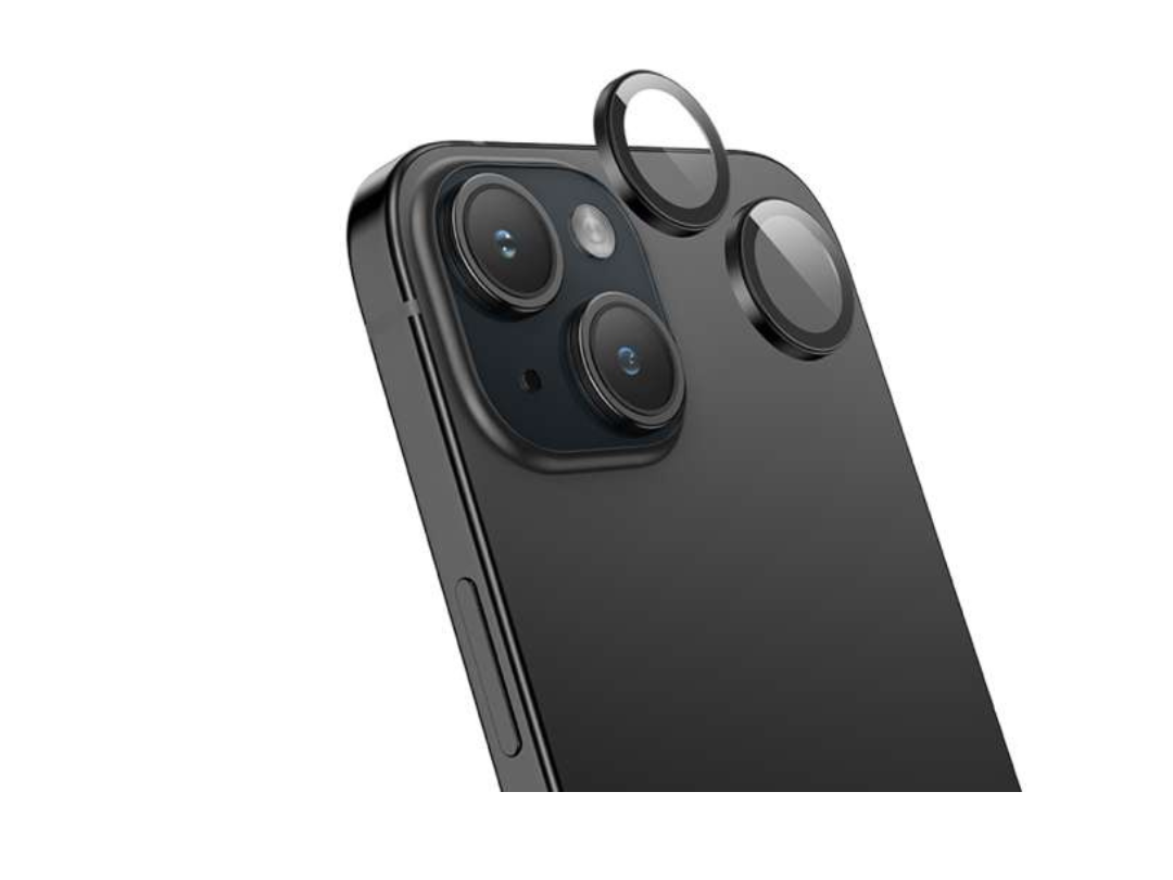 HOCO Crystal Clear HD 3D Lens Glass for iPhone 16 Pro & Max - Silver HOCO Crystal Clear HD 3D Lens Glass for iPhone 16 Pro & Max - Silver